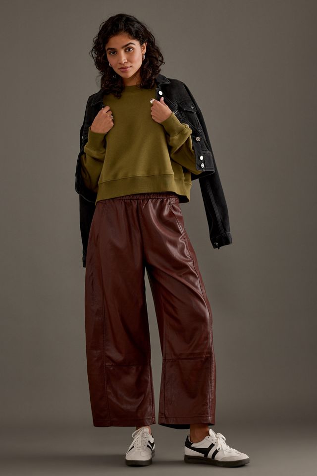 Luxe Cropped Sweatshirt #4