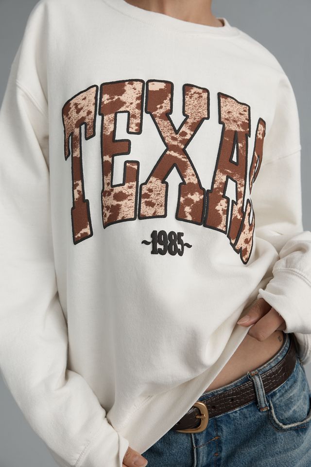 By Anthropologie Texas Sweatshirt #1