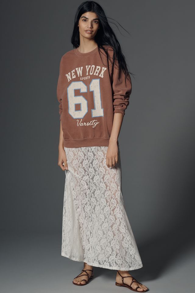By Anthropologie New York 61 Graphic Sweatshirt #1