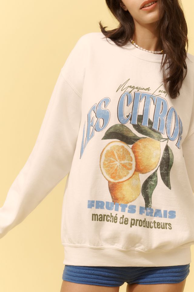 By Anthropologie Les Citrons Sweatshirt #1
