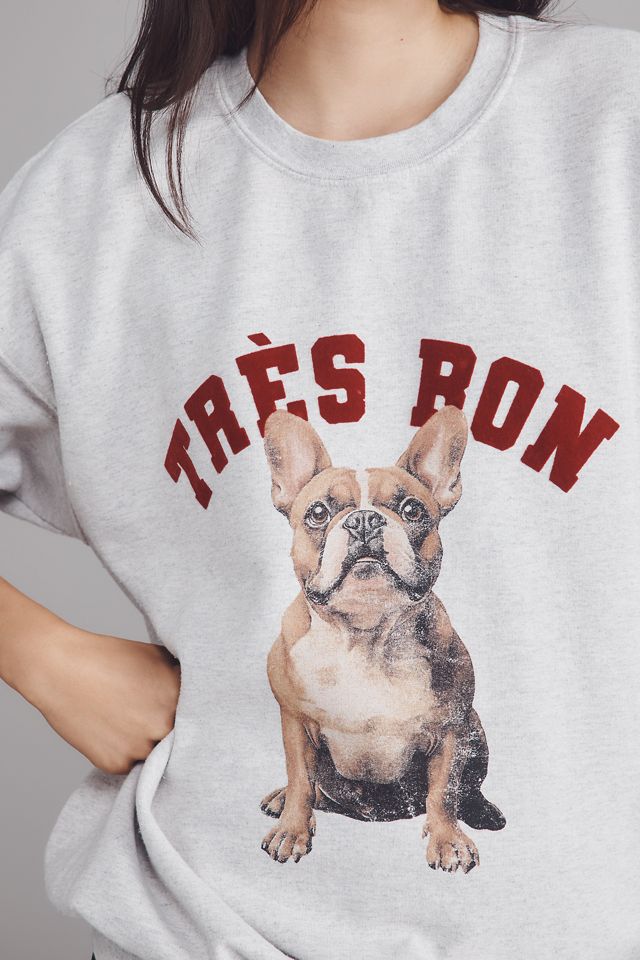 By Anthropologie Sweat-shirt graphique chiens #3