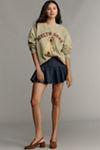By Anthropologie Mon Amour Dogs Graphic Sweatshirt