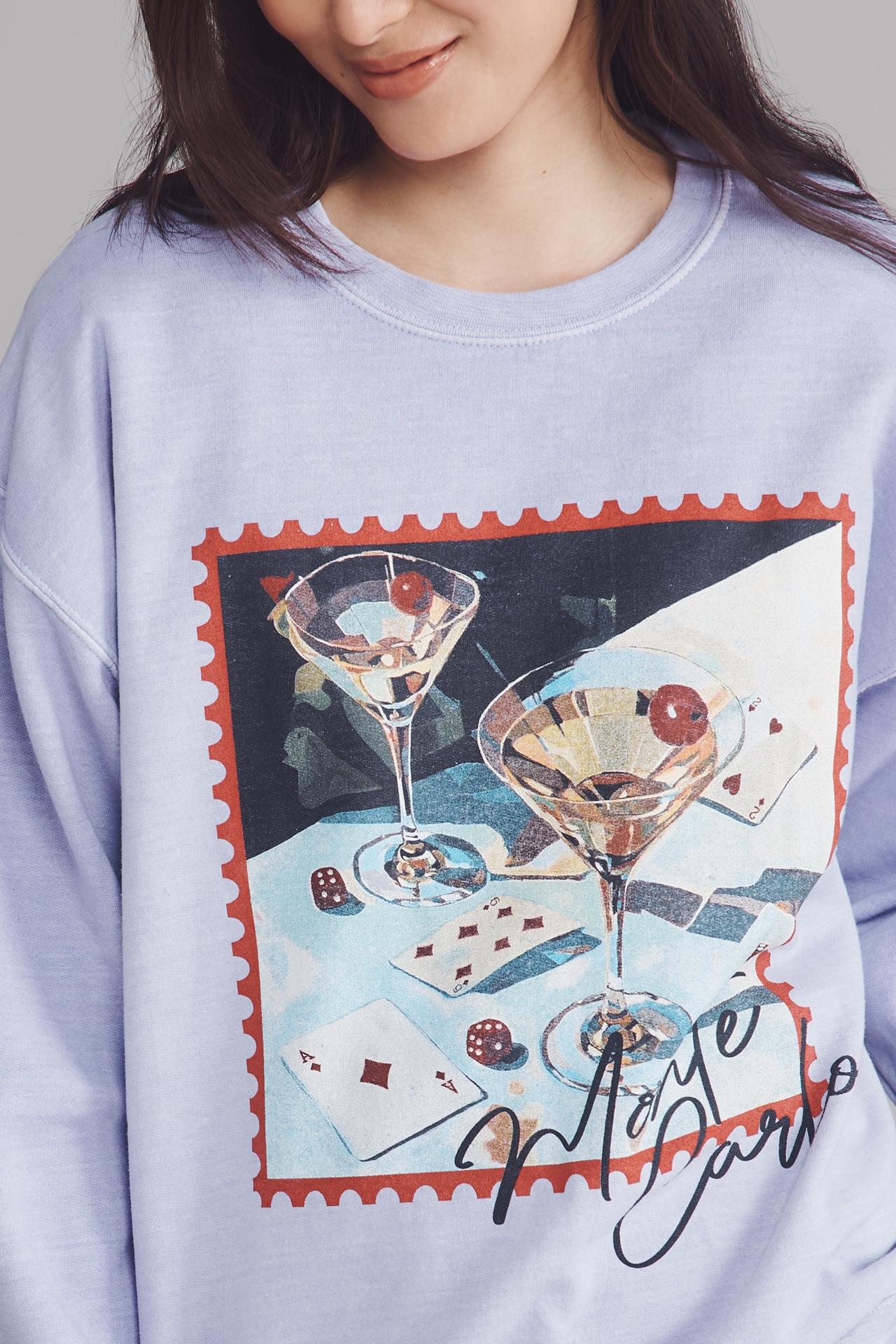 By Anthropologie Game Night Graphic Sweatshirt