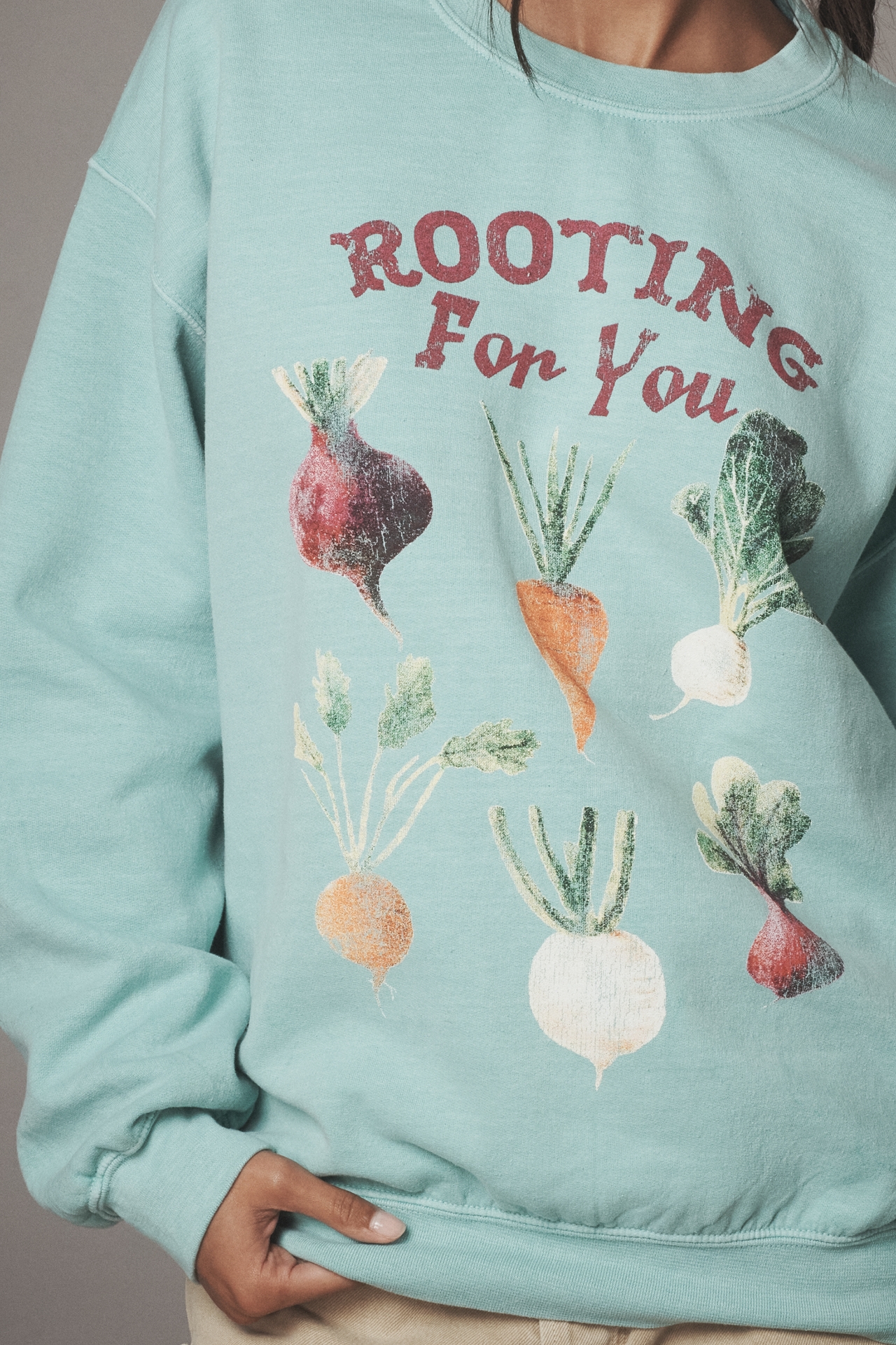 By Anthropologie Rooting For You Graphic Sweatshirt