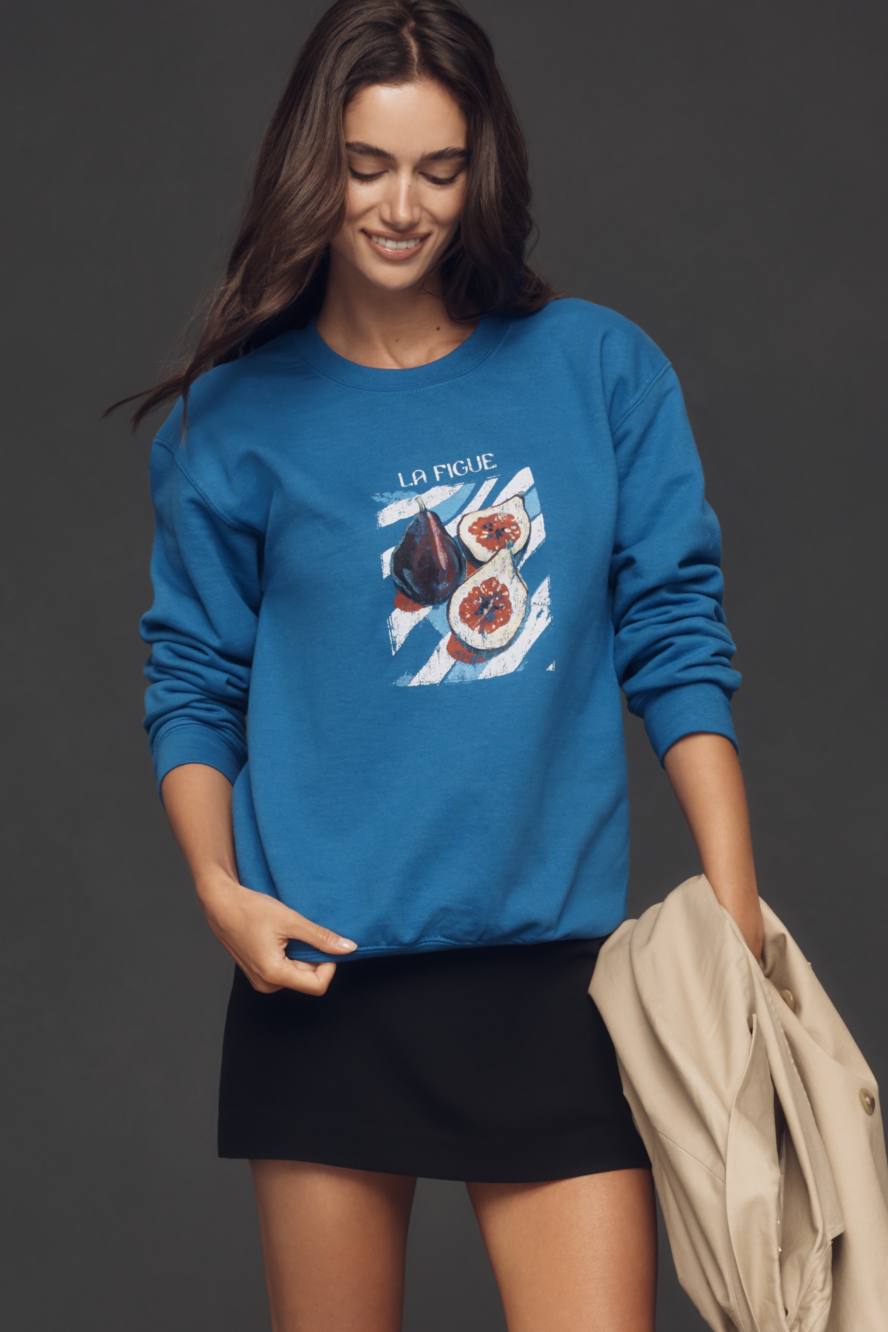 By Anthropologie La Figue Graphic Sweatshirt