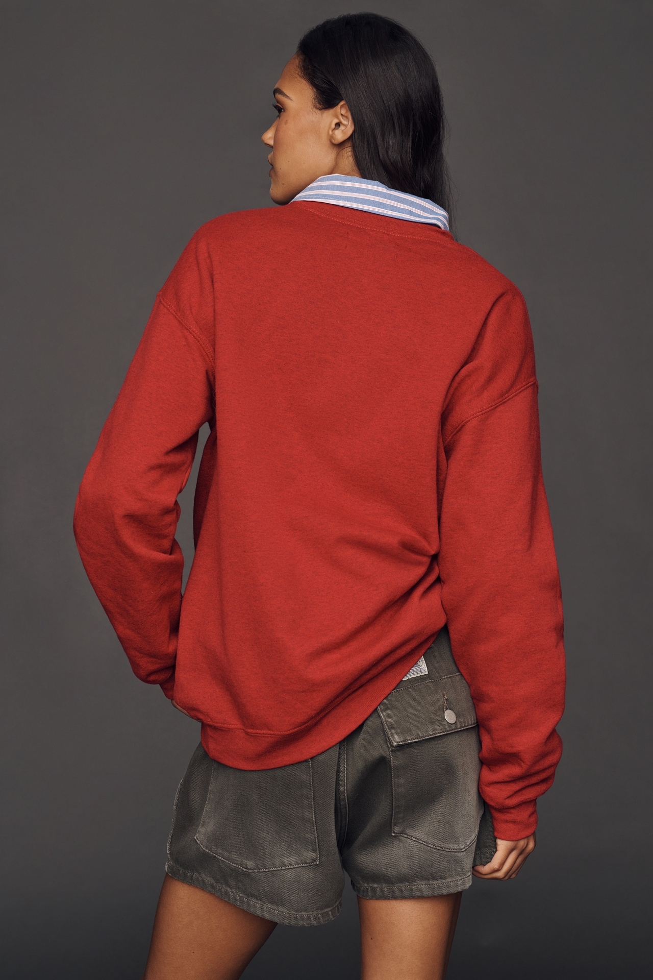 By Anthropologie Après Ski Fleece Sweatshirt