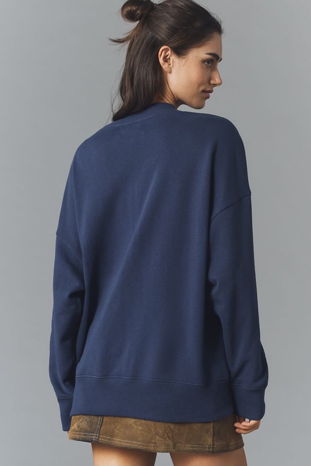 By Anthropologie Embroidered Dog Sweatshirt #3