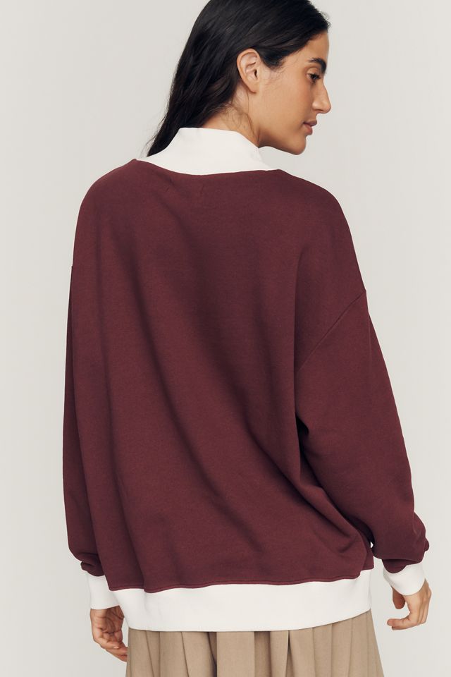 By Anthropologie Cotton Fleece Sweatshirt #2