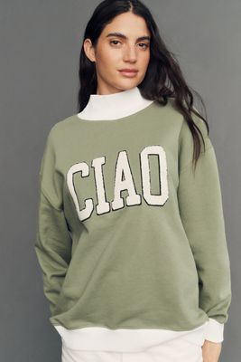 By Anthropologie Cotton Fleece Sweatshirt