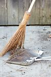 Coconut Outdoor Broom #1