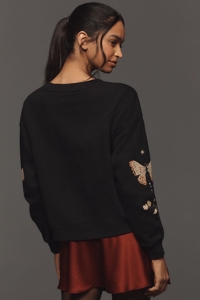By Anthropologie Floral Sweatshirt #2