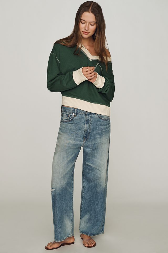 Pilcro Montana Pocket Knit Top #1