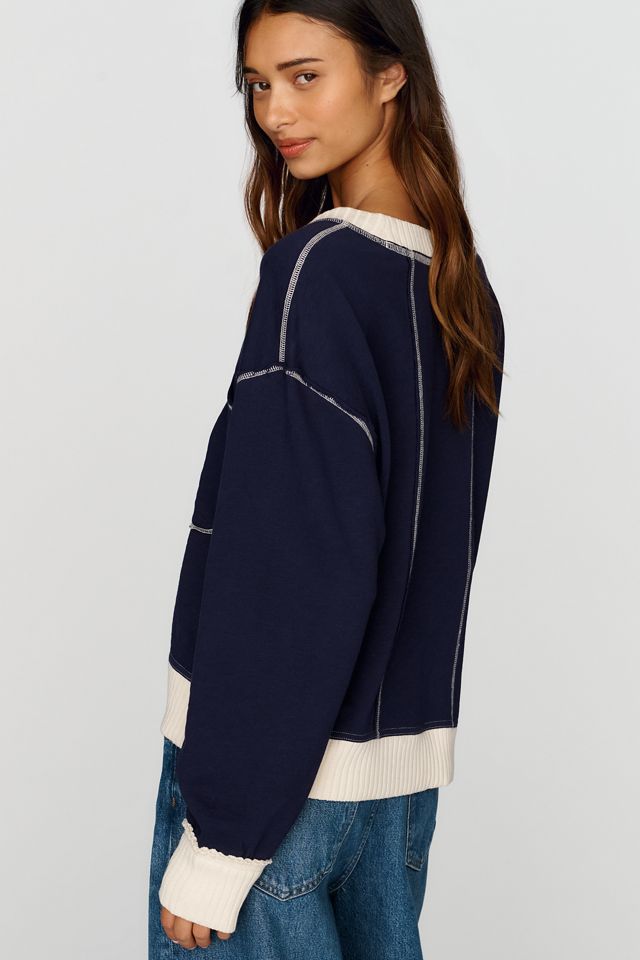Pilcro Montana Pocket Knit Top #1