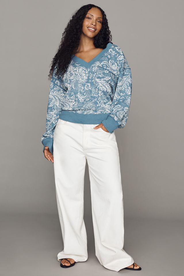 Pilcro Montana Pocket Knit Top #6