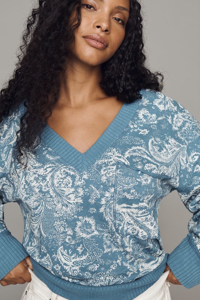 Pilcro Montana Pocket Knit Top #4
