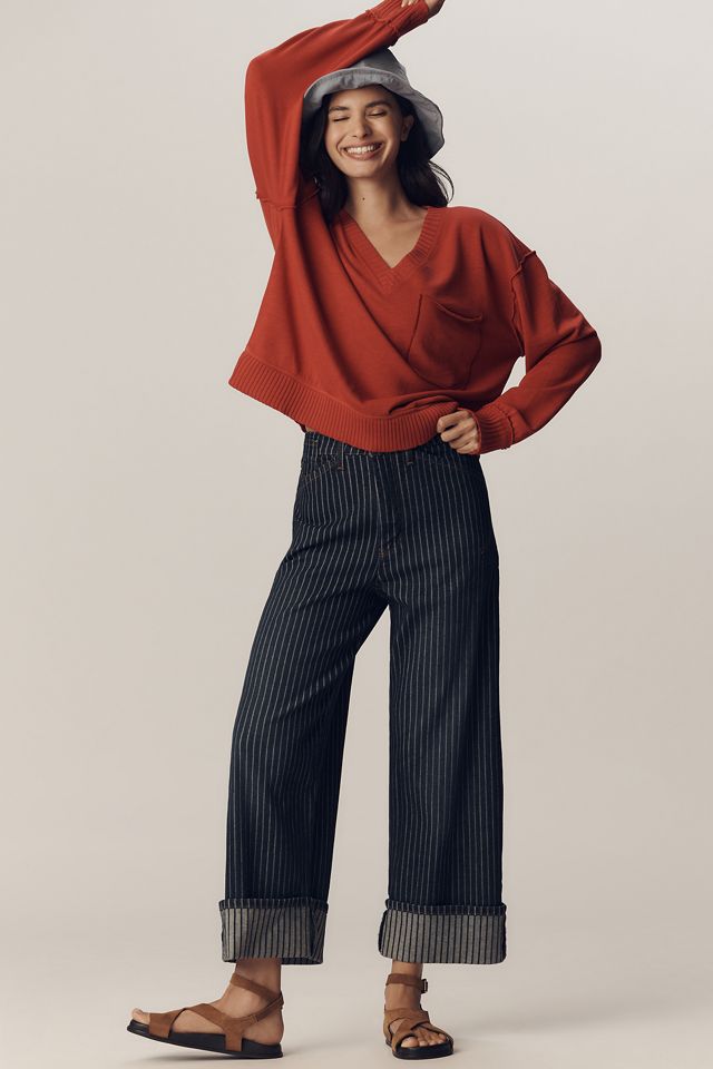 The Montana Pocket Knit Top by Pilcro #1