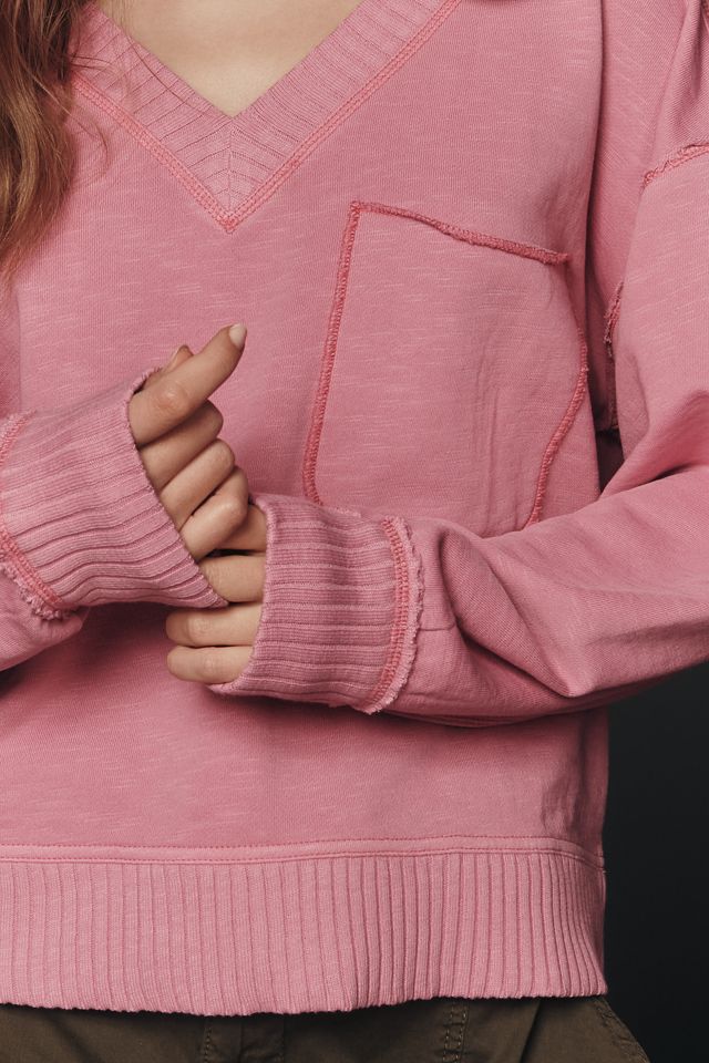 The Montana Pocket Knit Top by Pilcro #2