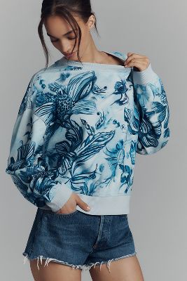 Batik Oversized Sweatshirt