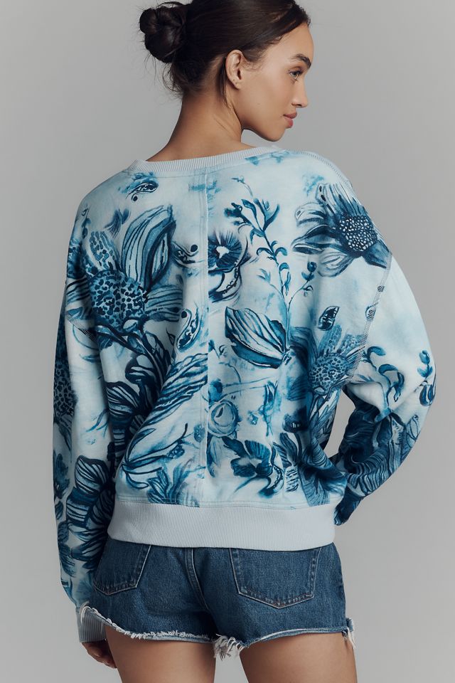 Pilcro Batik Oversized Sweatshirt #1