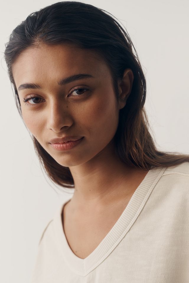 Pilcro Long-Sleeve V-Neck Oversized Popover Top #4