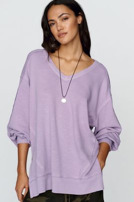 Pilcro Hudson 100% Cotton Oversized Popover Top