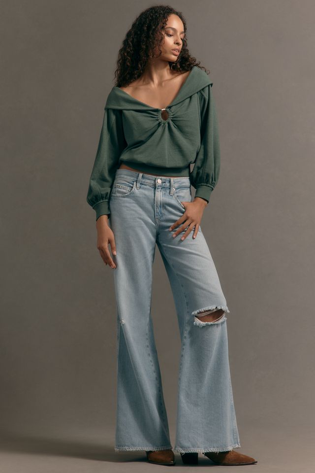 Pilcro Off-Shoulder O-Ring Top #2