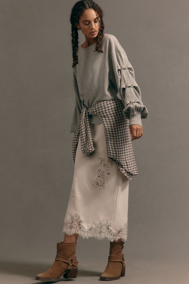 Pilcro Tucked-Sleeve Pullover #2