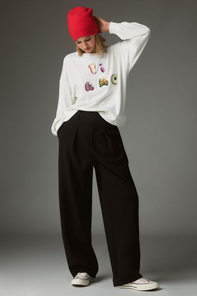 Maeve Ti Amo Grafik-Sweatshirt #2