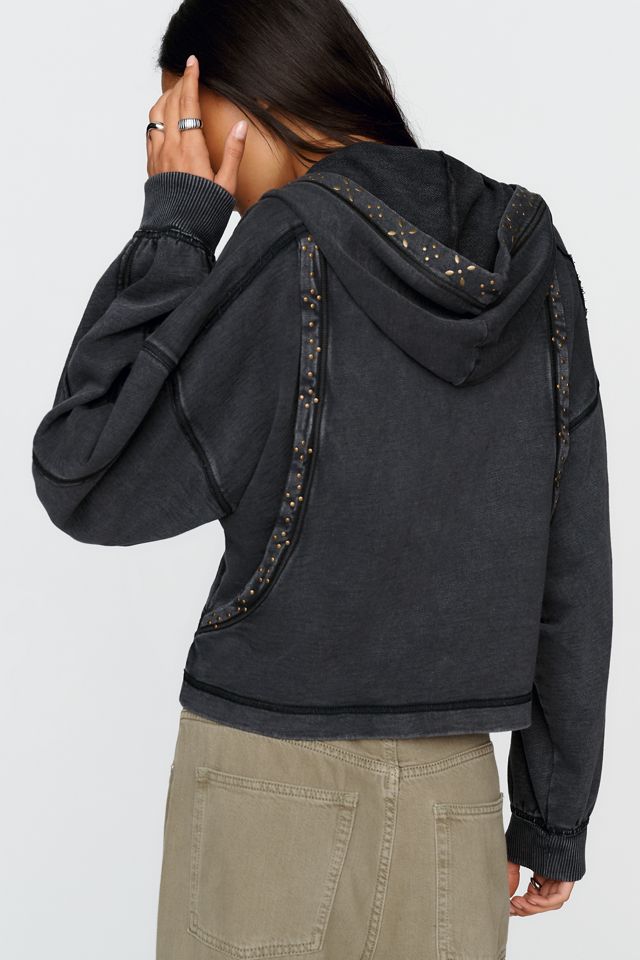 Pilcro 100% Cotton Studded Hoodie #3