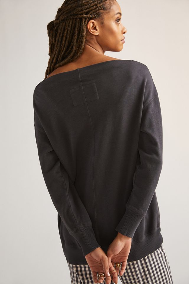 Pilcro Boat Neck Tunic Pullover #2