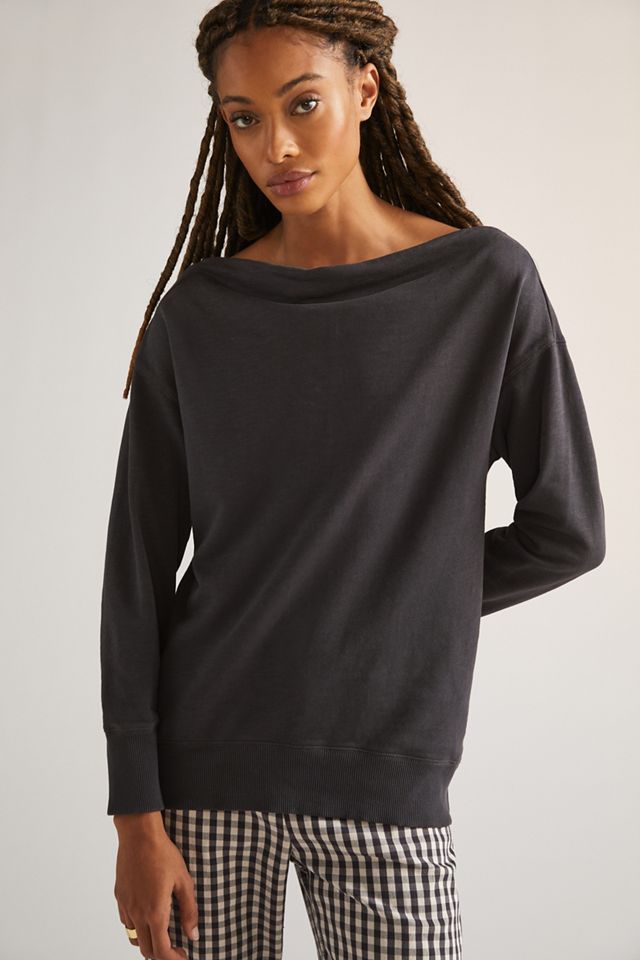 Pilcro Boat Neck Tunic Pullover #3