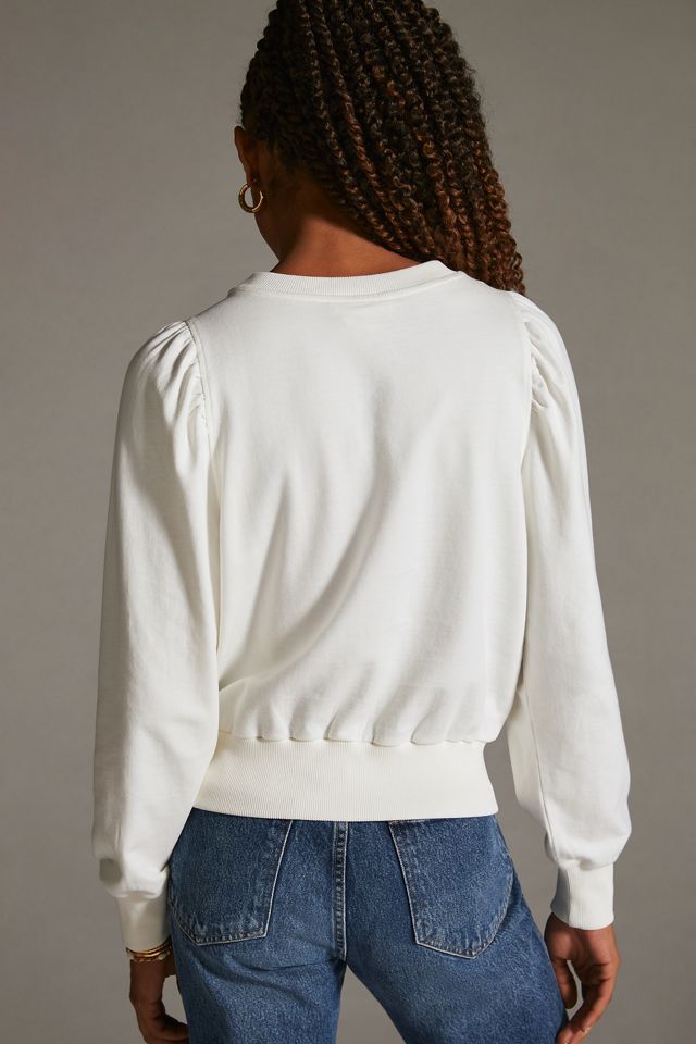 By Anthropologie Embroidered Sweatshirt #2
