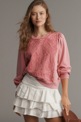 Pilcro Embellished Sweatshirt product page