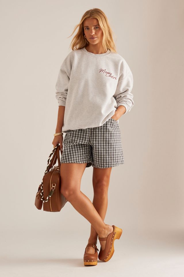Felpa Oversize con Icona di Ciliegia di Anthropologie #2