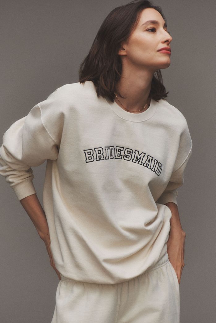 By Anthropologie Bridesmaid Sweatshirt