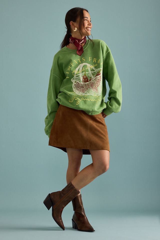 Felpa con Grafica Chilli di Anthropologie #2