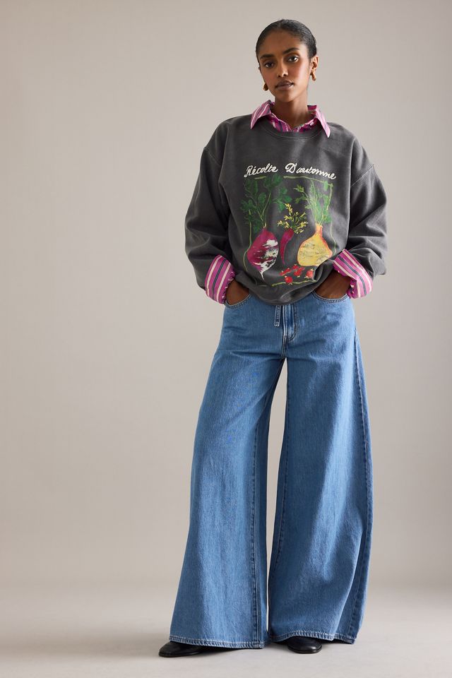 By Anthropologie Roots Grafik-Sweatshirt #2