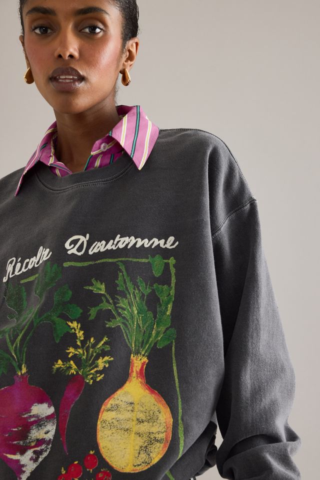 By Anthropologie Roots Grafik-Sweatshirt #3