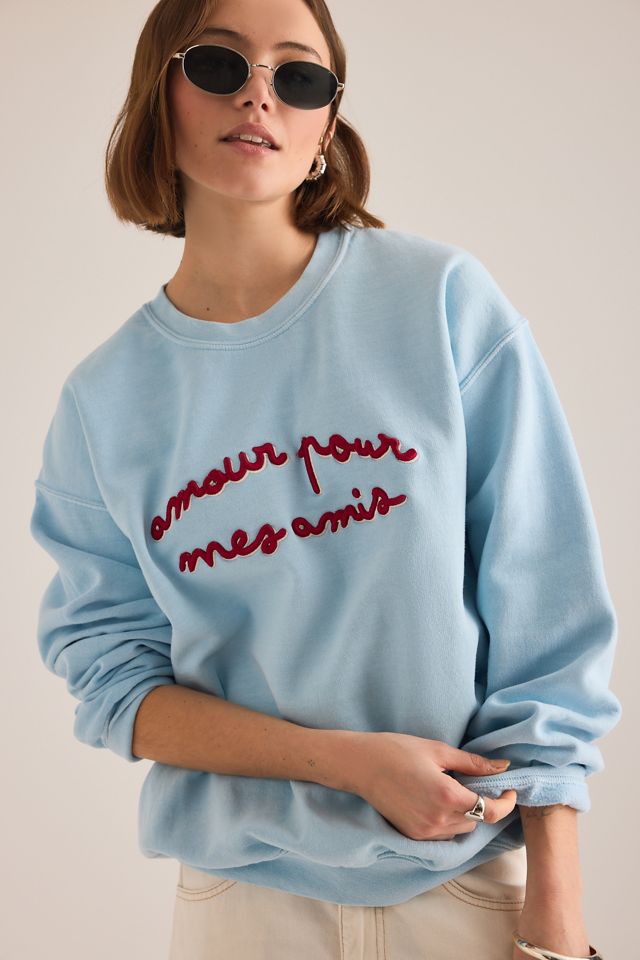 Felpa con Ricamo Amour By Anthropologie #3