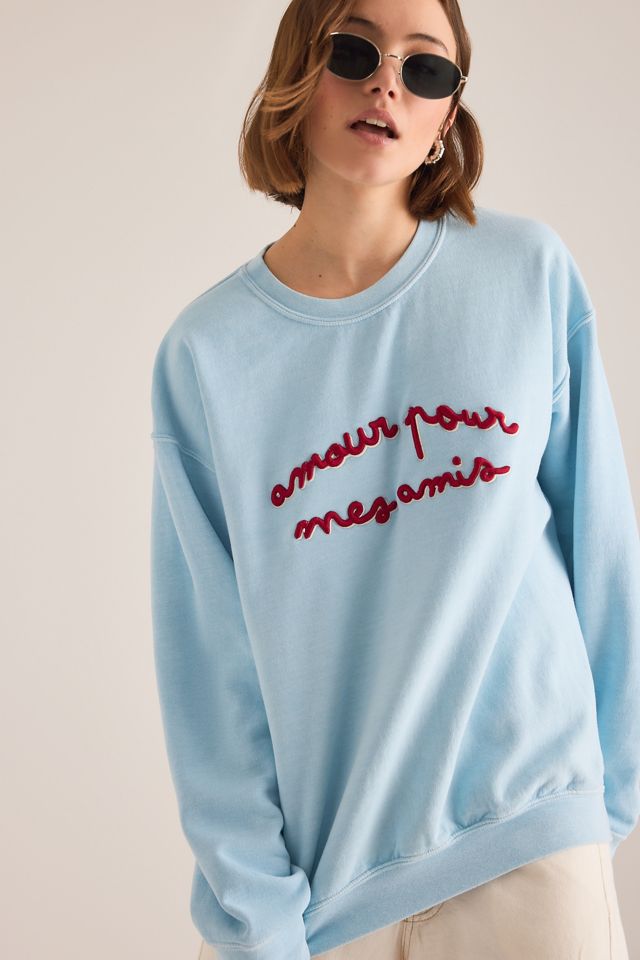 Felpa con Ricamo Amour By Anthropologie #5