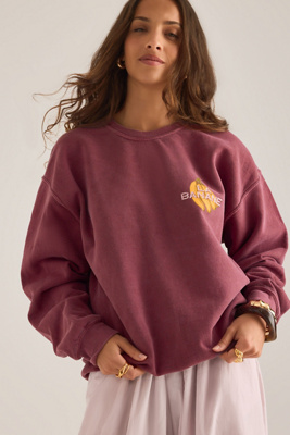 Pilcro Banana Print Sweatshirt