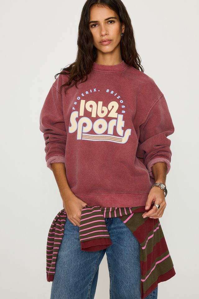 By Anthropologie 1962 Sports Graphic Sweatshirt #1