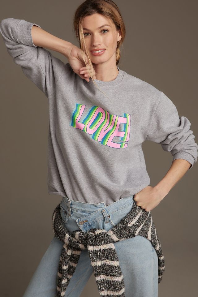 Kule love sweatshirt new arrivals