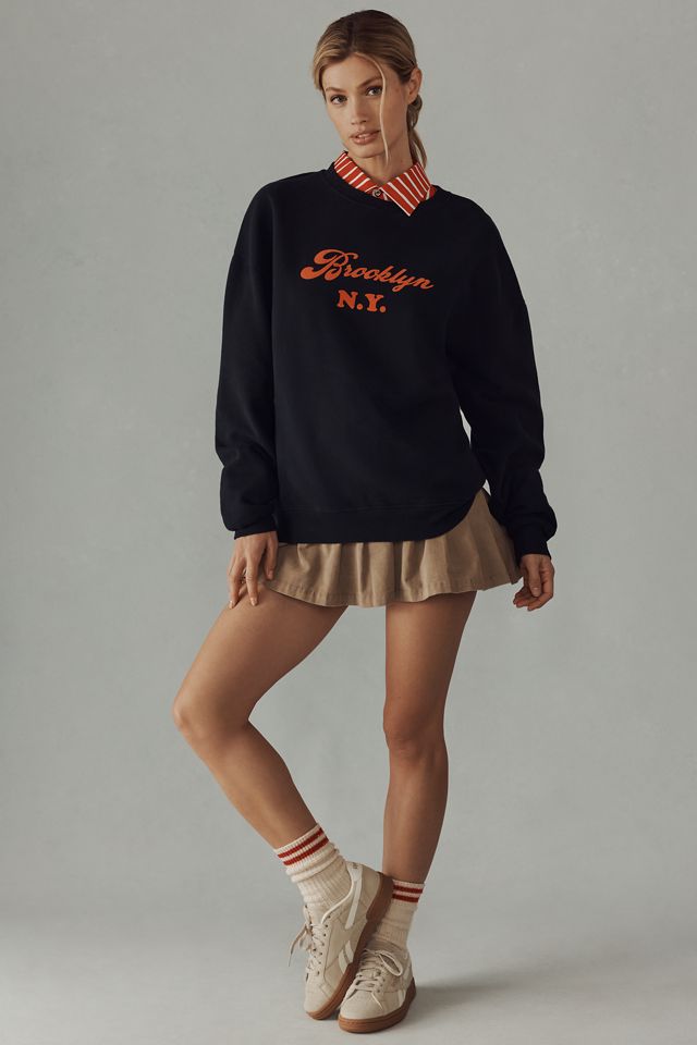 KULE The Oversized Brooklyn Graphic Sweatshirt #2