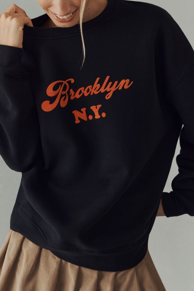 KULE The Oversized Brooklyn Graphic Sweatshirt #3