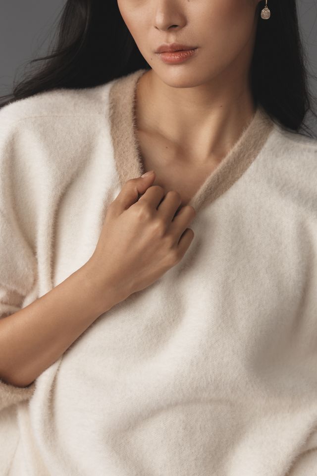 Maeve Cozy Ringer Sweatshirt #2