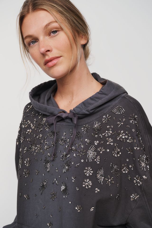 Pilcro 100% Cotton Embellished Hoodie #2