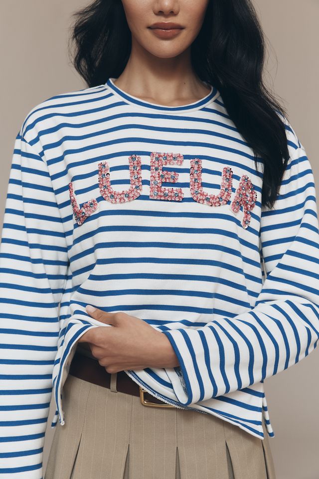 Endless Rose Embellished Pullover #1
