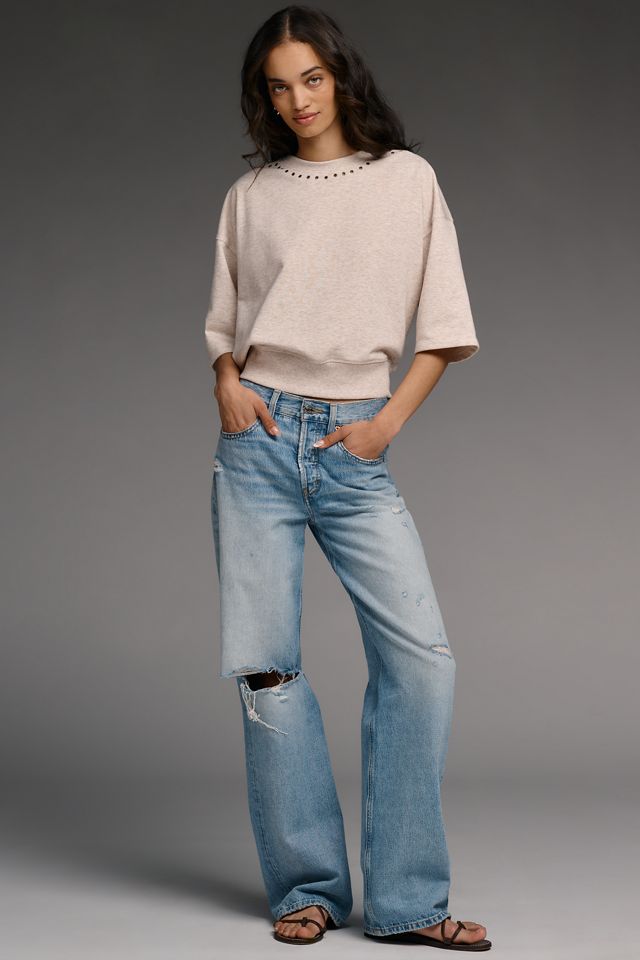 Maeve Jasper Grommet Pullover #3