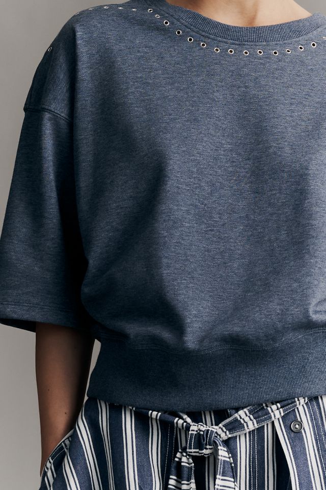 Maeve Jasper Grommet Pullover | Anthropologie